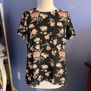 Sienna Sky Floral High Low Blouse